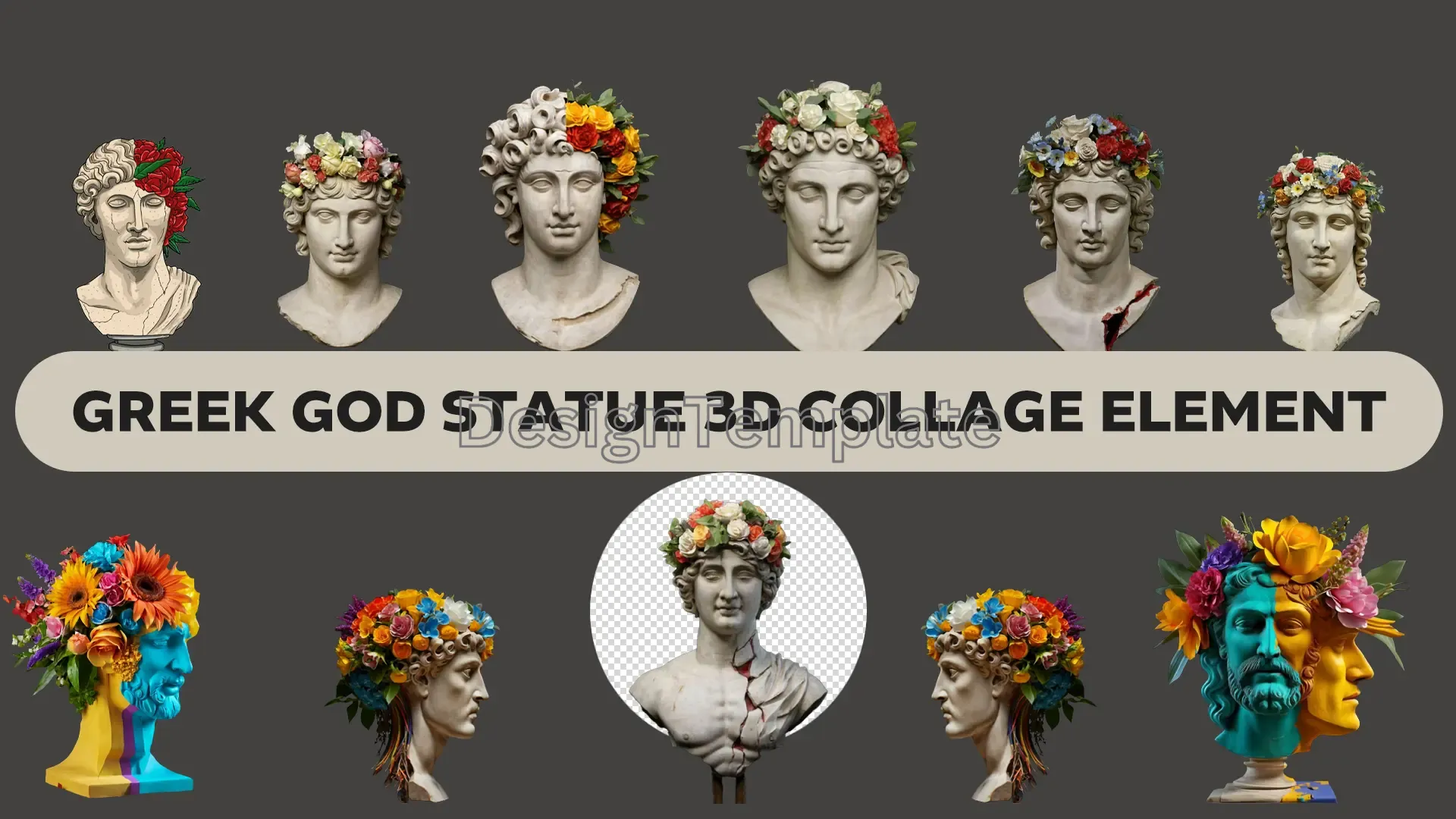 Mythical Majesty 3D Greek Gods Collection